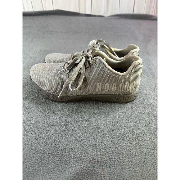 Nobull‎ Unisex Trainer Gray Casual Shoes Sneakers Size M 7.5 W 9 - Picture 9 of 10
